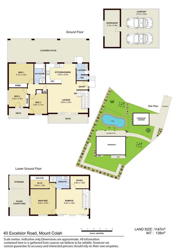 Floorplan of Homely house listing, 40 Excelsior Road, Mount Colah NSW 2079