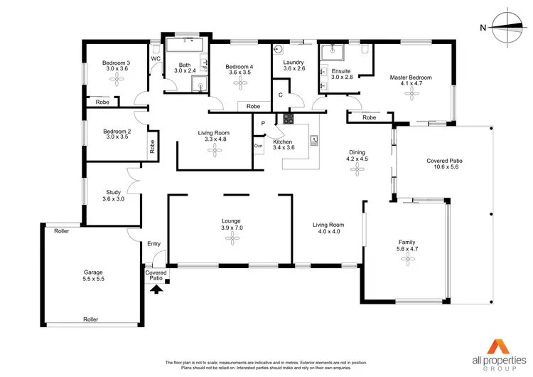 Floorplan of Homely house listing, 27 Strezlecki Place, Drewvale QLD 4116
