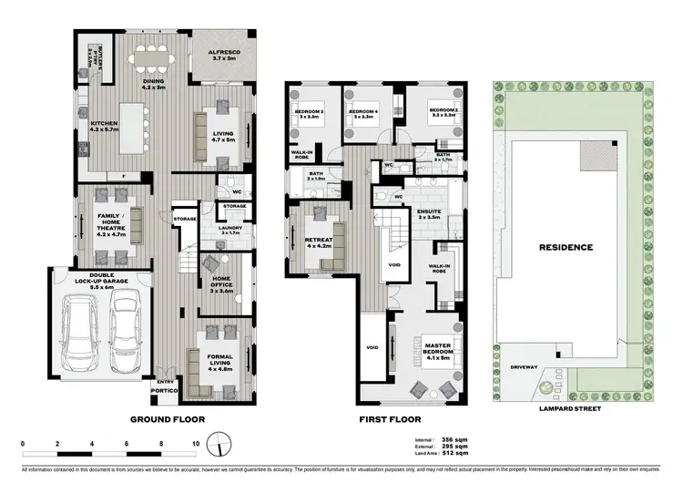Floorplan of Homely house listing, 6 Lampard Street, Armstrong Creek VIC 3217