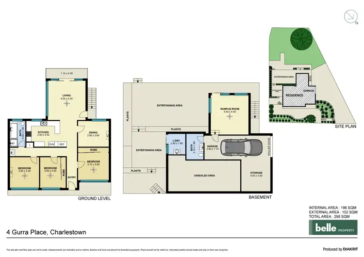 Floorplan of Homely house listing, 4 Gurra Place, Charlestown NSW 2290