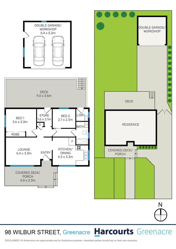 Floorplan of Homely house listing, 98 Wilbur Street, Greenacre NSW 2190