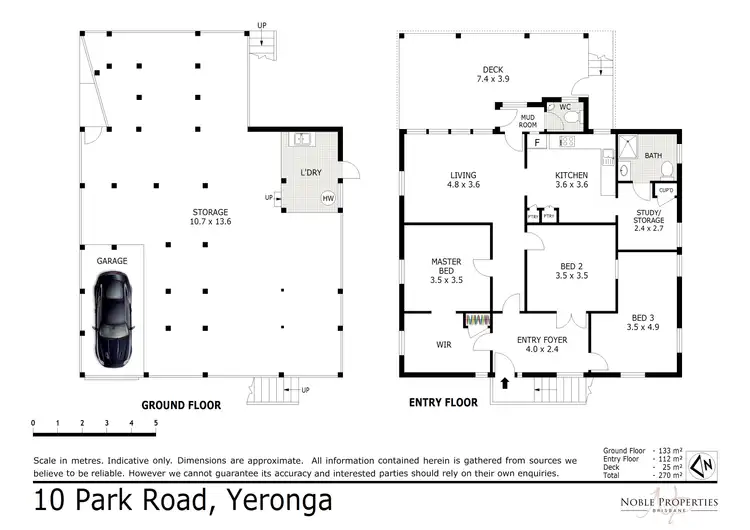 Floorplan of Homely house listing, 10 Park Road, Yeronga QLD 4104