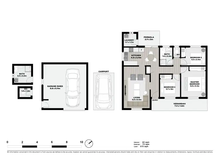 Floorplan of Homely house listing, 44 Wailele Avenue, Halekulani NSW 2262