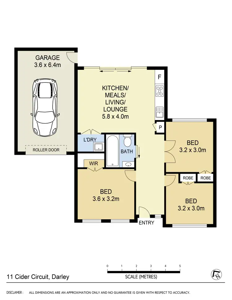 Floorplan of Homely house listing, 11 Cider Circuit, Darley VIC 3340