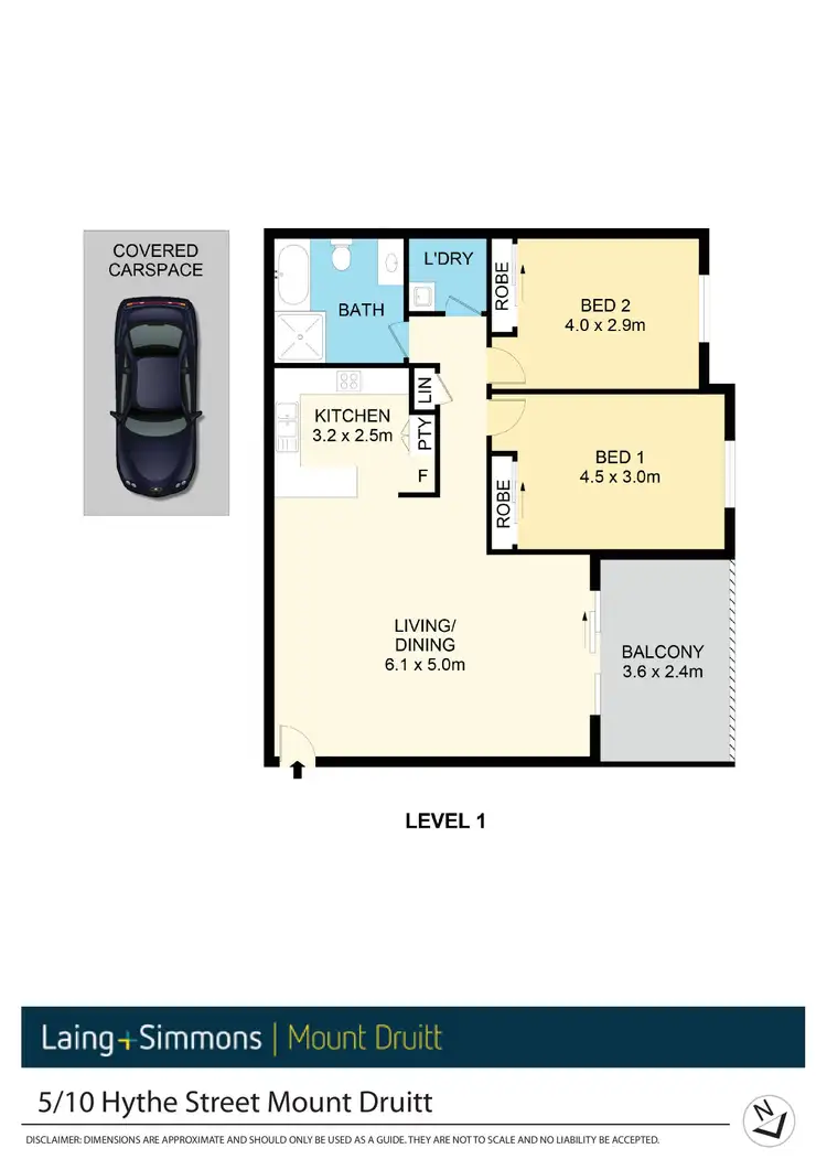 Floorplan of Homely unit listing, 5/10 Hythe Street, Mount Druitt NSW 2770