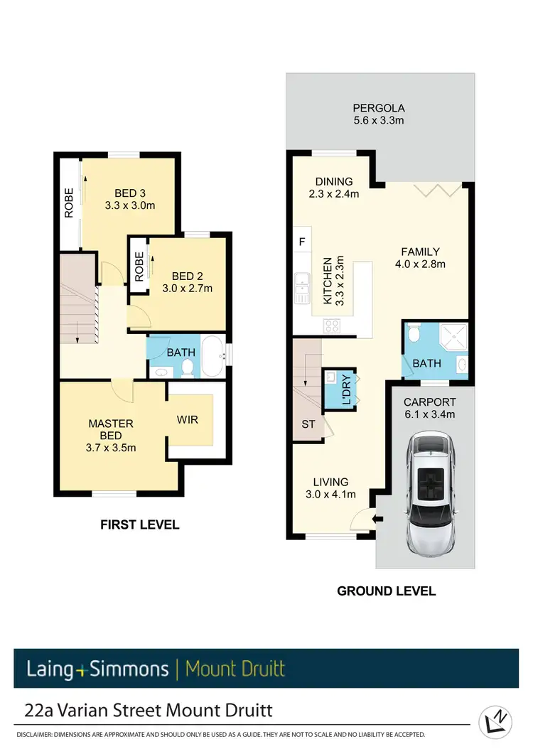 Floorplan of Homely house listing, 22A Varian Street, Mount Druitt NSW 2770