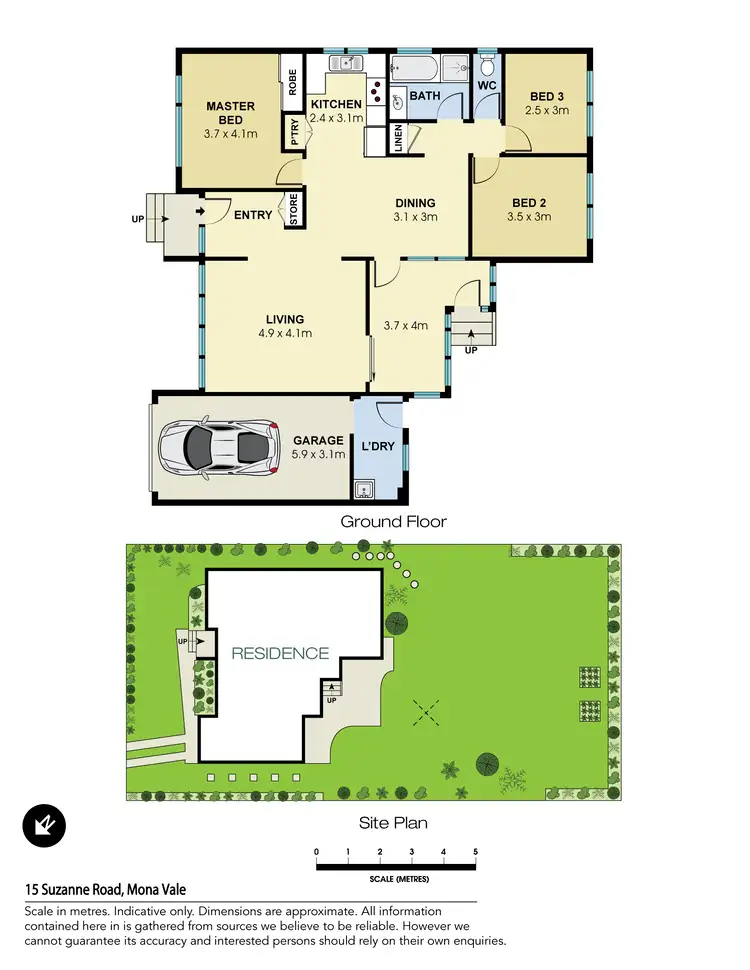 Floorplan of Homely house listing, 15 Suzanne Road, Mona Vale NSW 2103