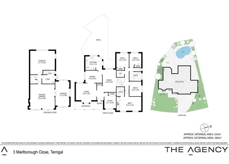 Floorplan of Homely house listing, 3 Marlborough Close, Terrigal NSW 2260