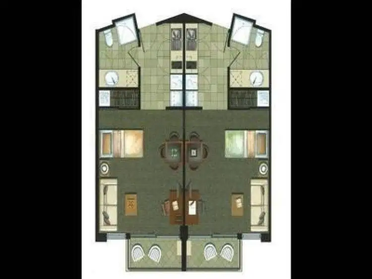 Floorplan of Homely apartment listing, Level 7/25 Lake Orr Drive, Robina QLD 4226