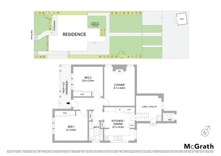 Floorplan of Homely house listing, 58 High Street, Carlton NSW 2218