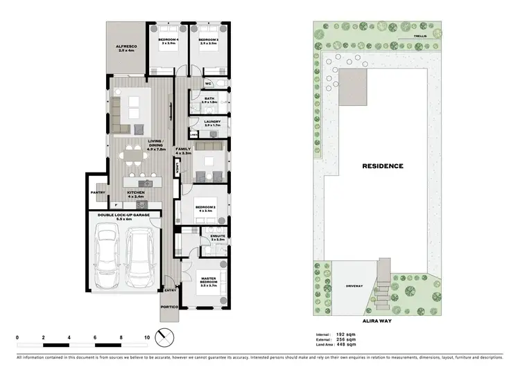 Floorplan of Homely house listing, 8 Alira Way, Fyansford VIC 3218