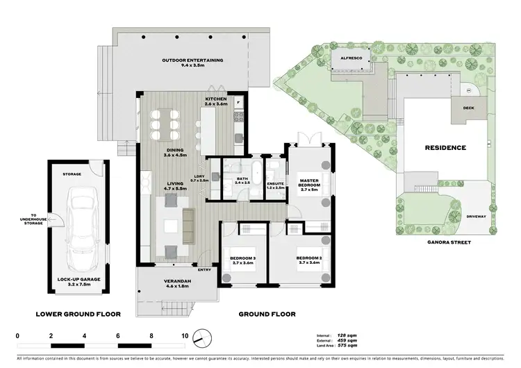 Floorplan of Homely house listing, 10 Ganora Street, Gladesville NSW 2111