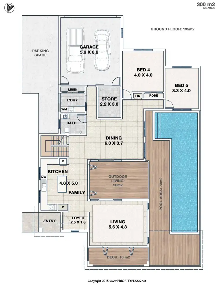 Floorplan of Homely house listing, 43 Unara Parkway, Cumbalum NSW 2478