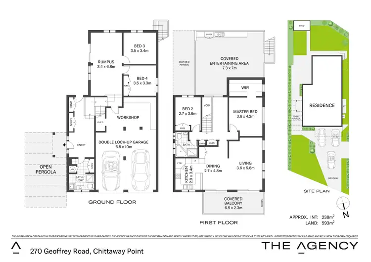 Floorplan of Homely house listing, 270 Geoffrey Road, Chittaway Point NSW 2261