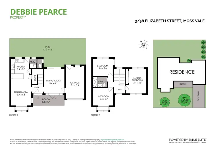 Floorplan of Homely townhouse listing, 3/58 Elizabeth Street, Moss Vale NSW 2577