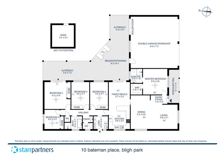 Floorplan of Homely house listing, 10 Bateman Place, Bligh Park NSW 2756