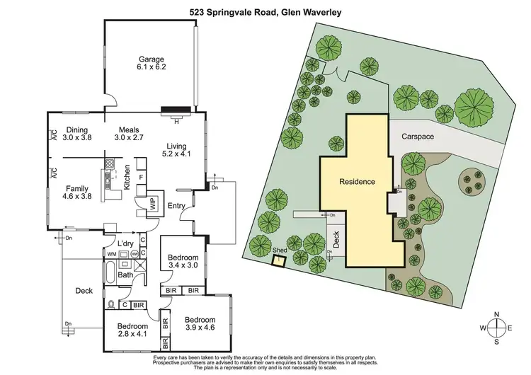Floorplan of Homely house listing, 523 Springvale Road, Glen Waverley VIC 3150