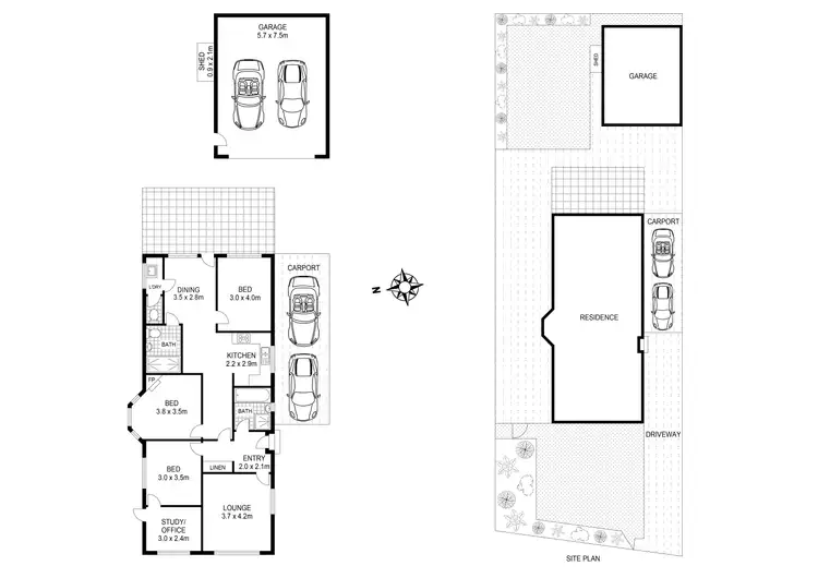 Floorplan of Homely house listing, 80 St Georges Road, Preston VIC 3072