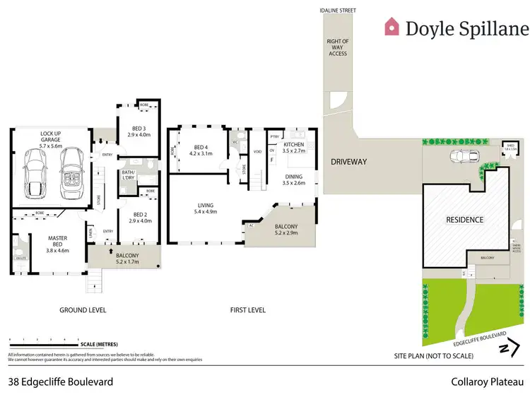 Floorplan of Homely house listing, 38 Edgecliffe Boulevard, Collaroy Plateau NSW 2097