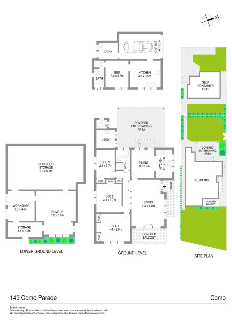 Floorplan of Homely house listing, 149 Como Parade, Como NSW 2226