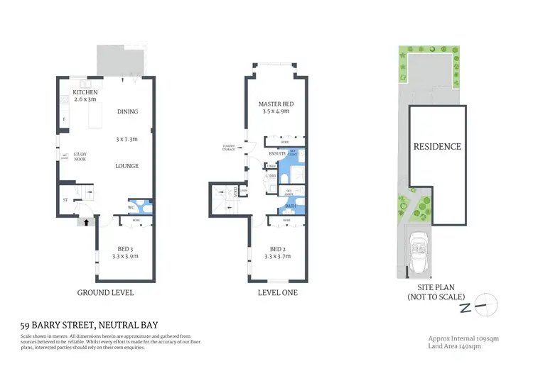 Floorplan of Homely house listing, 59 Barry Street, Neutral Bay NSW 2089