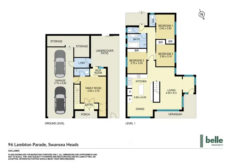 Floorplan of Homely house listing, 96 Lambton Parade, Swansea Heads NSW 2281