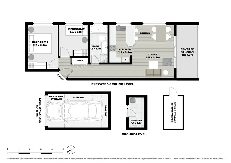 Floorplan of Homely apartment listing, 2/9 Greycliffe Street, Queenscliff NSW 2096