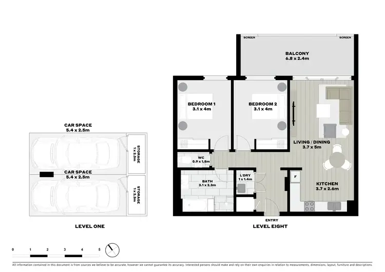 Floorplan of Homely unit listing, 810/6 Baywater Drive, Wentworth Point NSW 2127