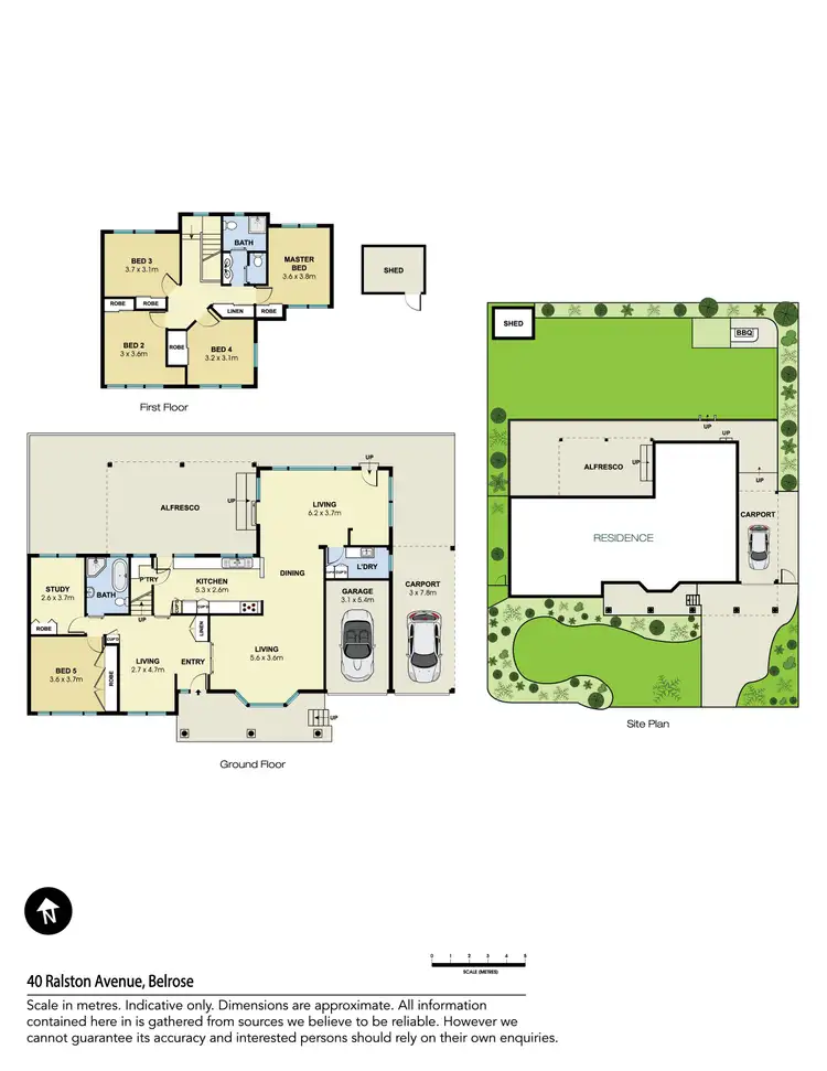 Floorplan of Homely house listing, 40 Ralston Avenue, Belrose NSW 2085