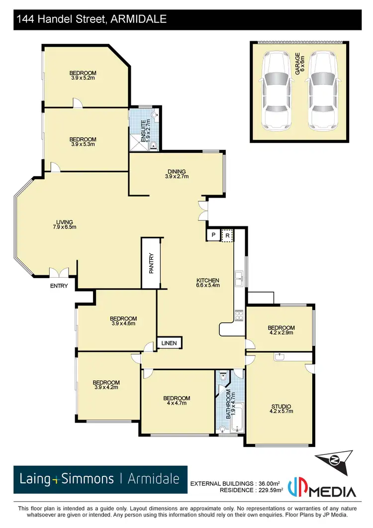 Floorplan of Homely house listing, 144 Handel Street, Armidale NSW 2350