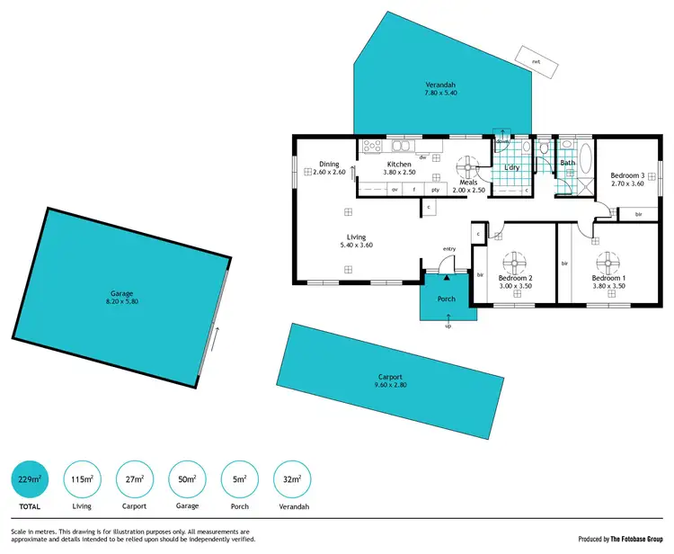 Floorplan of Homely house listing, 24 McClure Avenue, Reynella East SA 5161