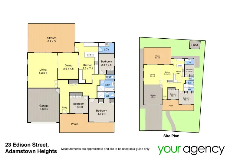 Floorplan of Homely house listing, 23 Edison Street, Adamstown Heights NSW 2289