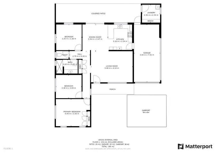 Floorplan of Homely house listing, 59 Fallon Street, Manunda QLD 4870