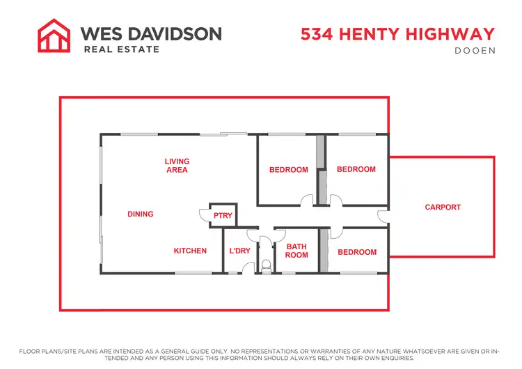 Floorplan of Homely house listing, 534 Henty Highway, Dooen VIC 3401