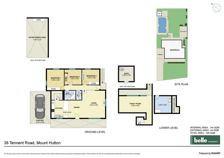 Floorplan of Homely house listing, 38 Tennent Road, Mount Hutton NSW 2290