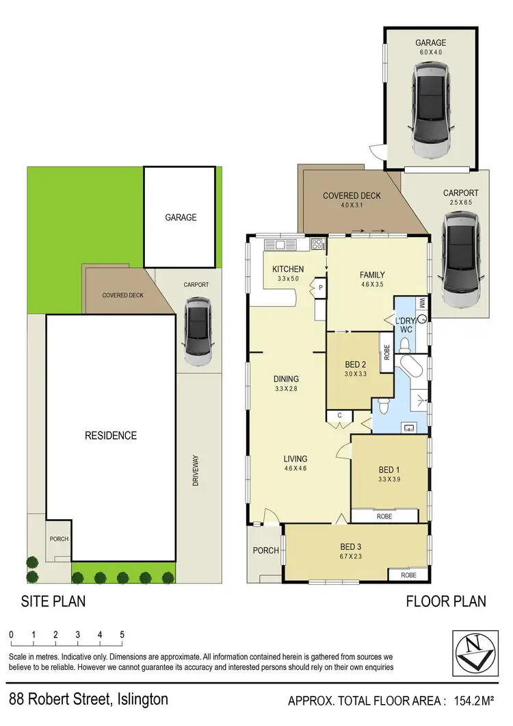 Floorplan of Homely house listing, 88 Robert Street, Islington NSW 2296