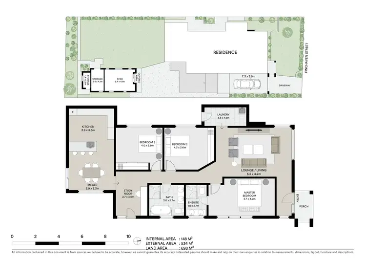Floorplan of Homely house listing, 41 Finchaven Street, Herne Hill VIC 3218