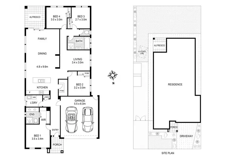 Floorplan of Homely house listing, 11 Liberty Crescent, Beveridge VIC 3753