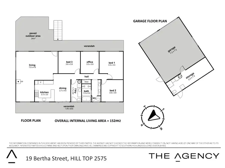 Floorplan of Homely rural property listing, 19 Bertha Street, Hill Top NSW 2575
