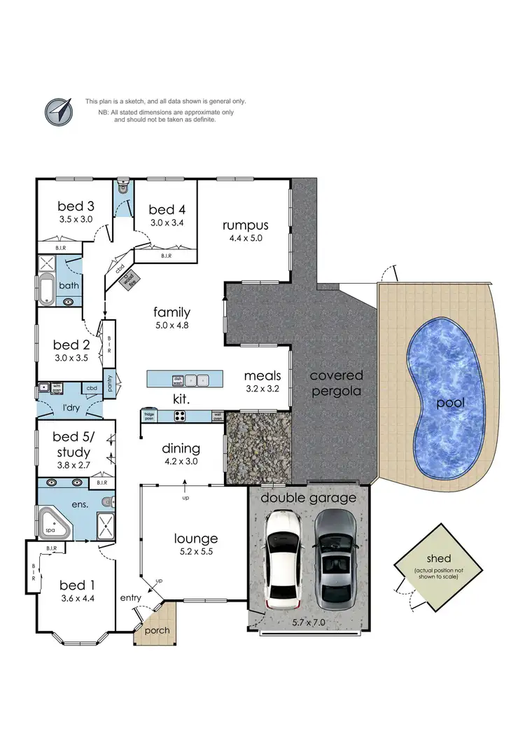 Floorplan of Homely house listing, 4B Wannan Court, Kilsyth VIC 3137