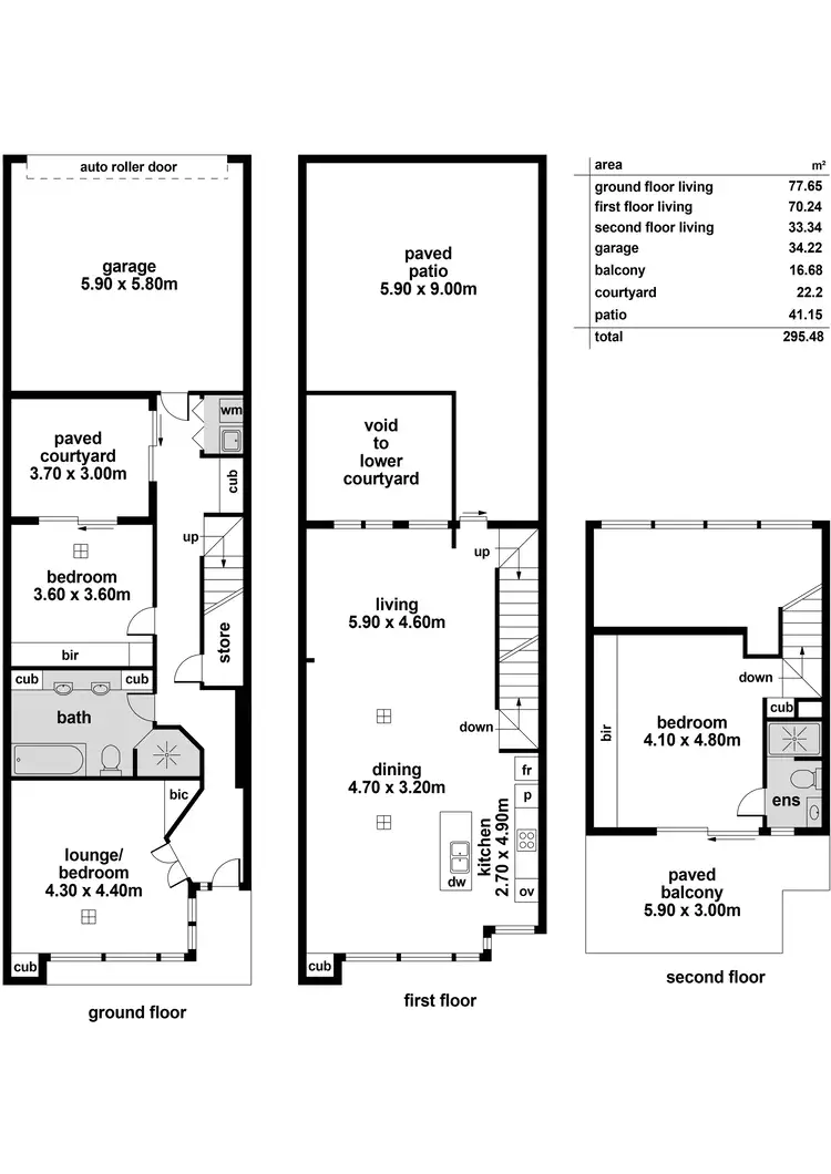 Floorplan of Homely apartment listing, 12/15 King William Street, Kent Town SA 5067