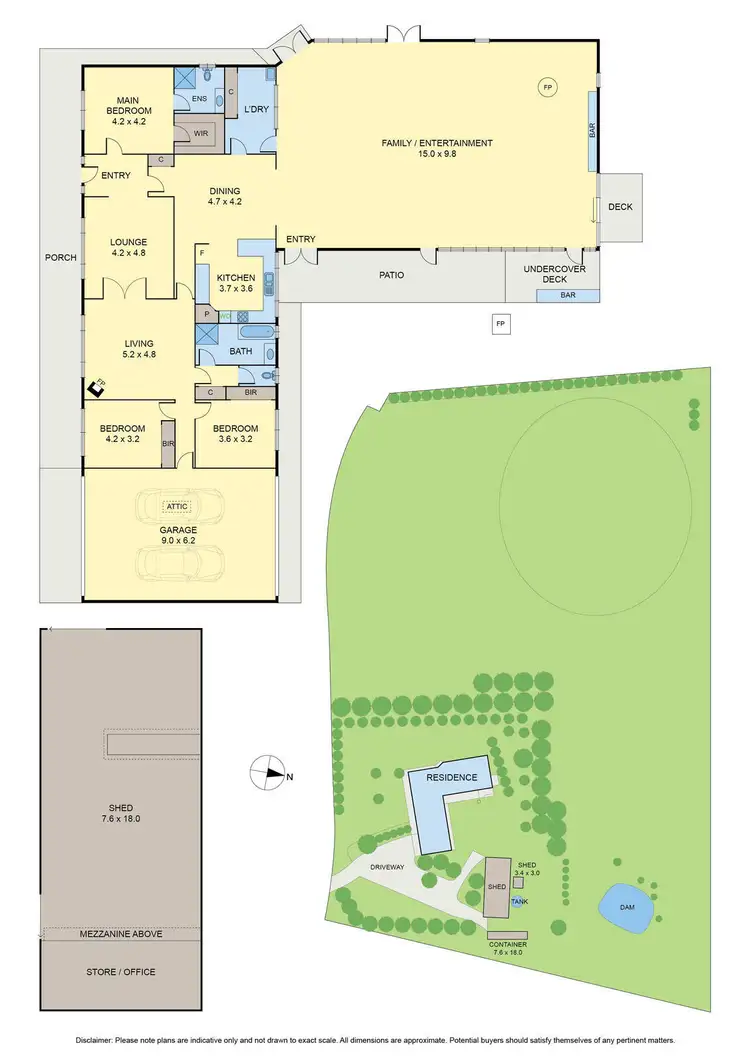 Floorplan of Homely house listing, 42 Trovatello Way, Riddells Creek VIC 3431