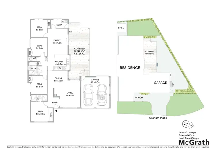 Floorplan of Homely house listing, 6 Graham Place, Kariong NSW 2250
