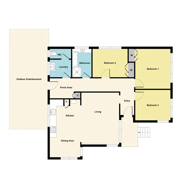 Floorplan of Homely house listing, 27 Lightfoot Avenue, Mount Pleasant VIC 3350