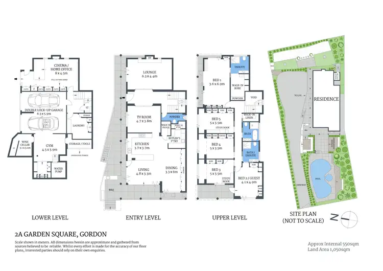 Floorplan of Homely house listing, 2A Garden Square, Gordon NSW 2072