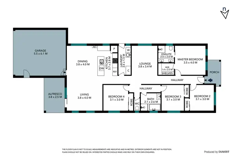 Floorplan of Homely house listing, 13 Koukoura Drive, Epping VIC 3076