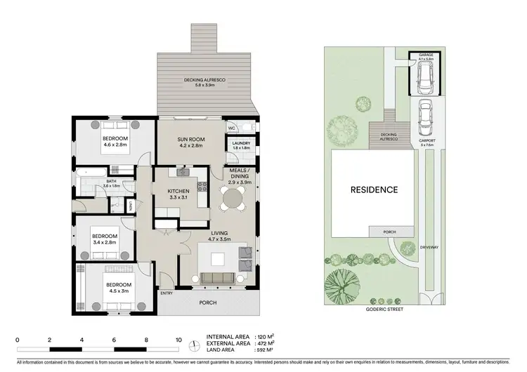 Floorplan of Homely house listing, 4 Goderic Street, Wendouree VIC 3355