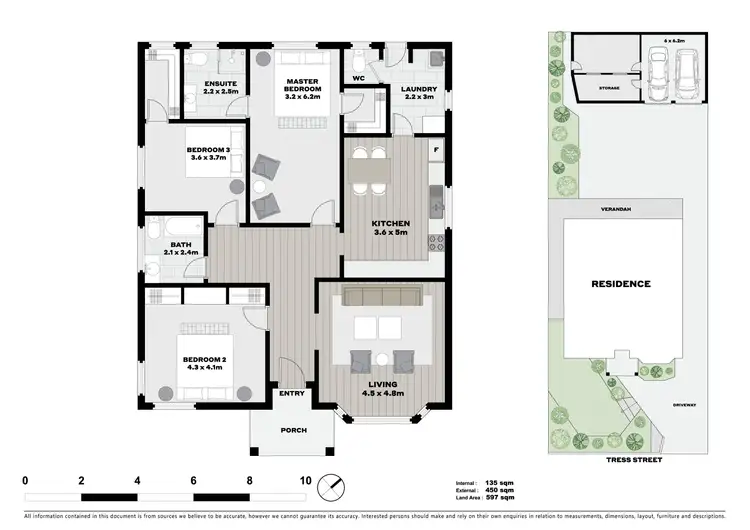 Floorplan of Homely house listing, 714 Tress Street, Mount Pleasant VIC 3350