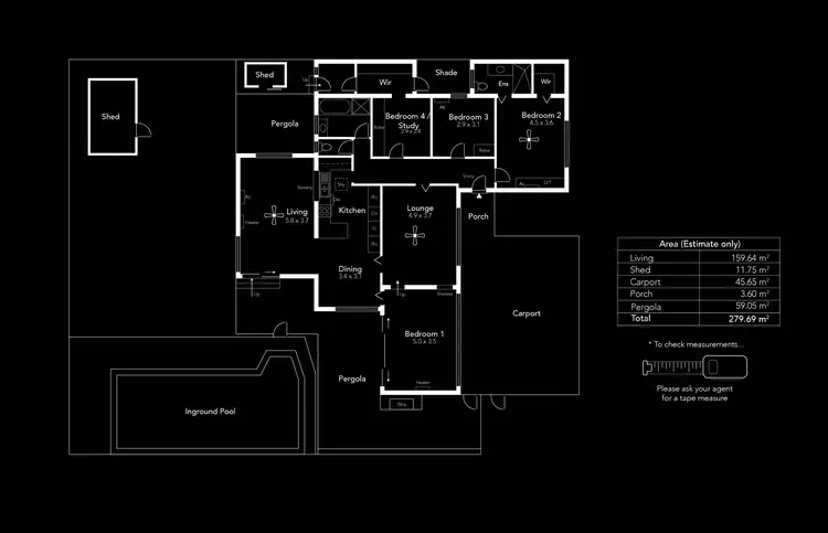 Floorplan of Homely house listing, 16 Matt Street, Lockleys SA 5032