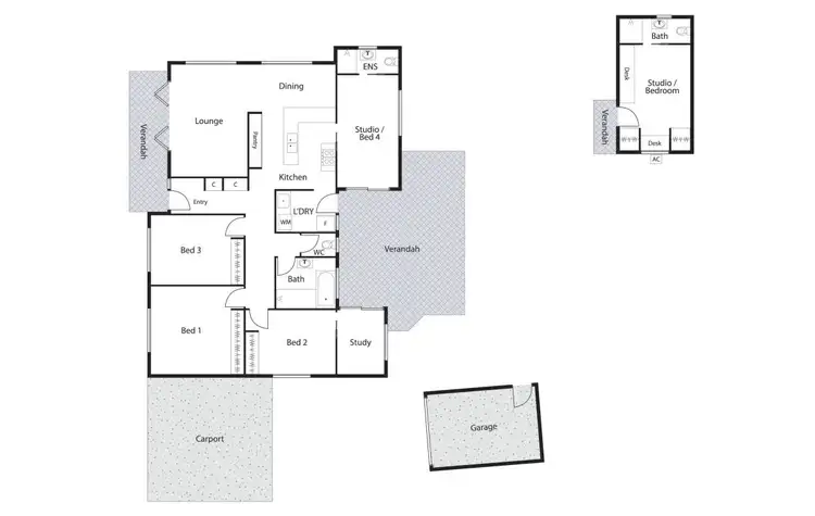 Floorplan of Homely house listing, 35 Kidston Crescent, Curtin ACT 2605